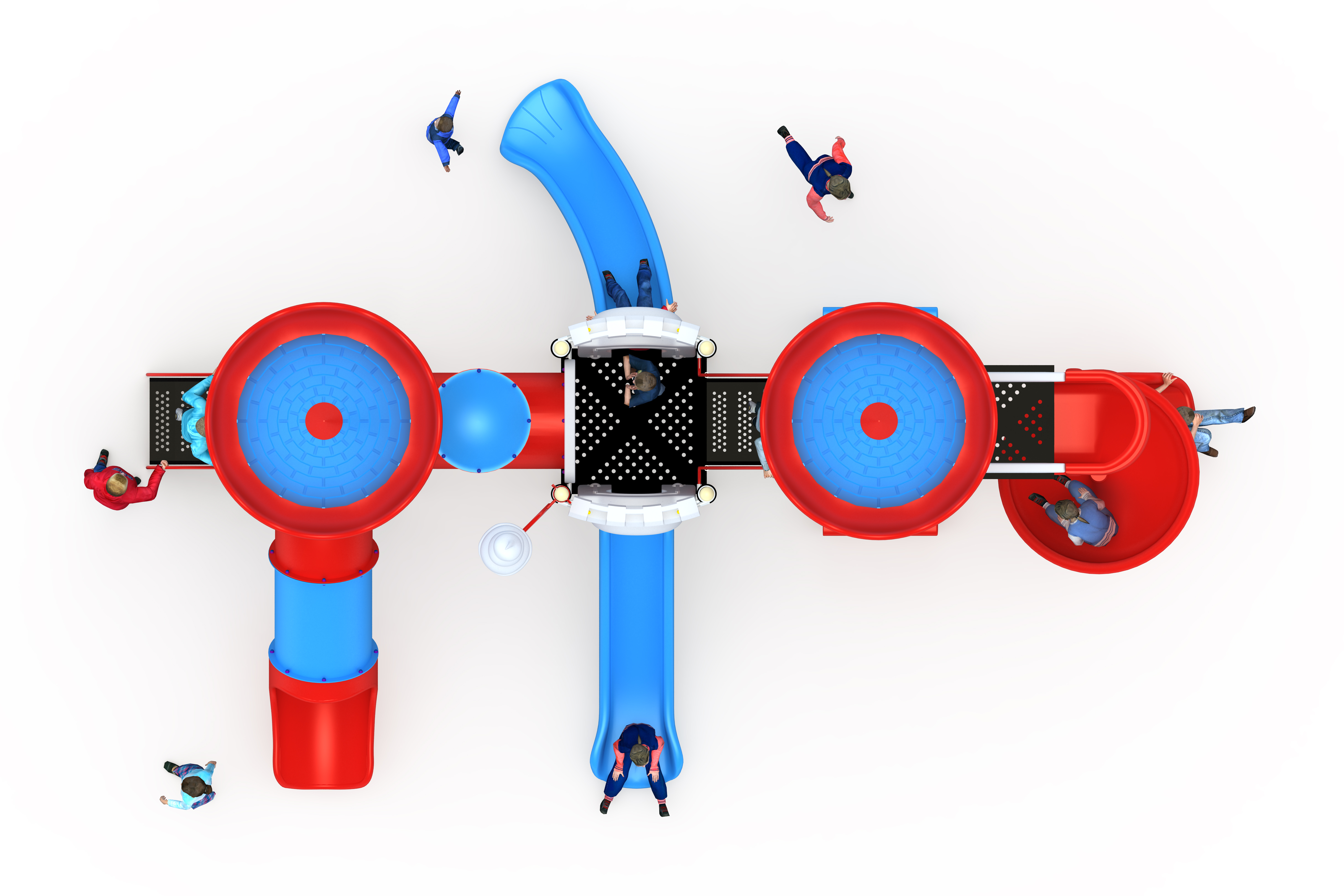 Kale Temalı Oyun Grubu B-200 PRK-202 | Temalı Metal Oyun Grupları | Erse Kent Mobilyaları